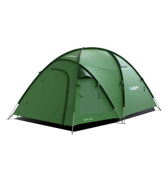 HUSKY Bigless グリーン キャンプテント　5人用 Family tent for 5 people - Bigless 5 - green | HUSKY OUTDOOR