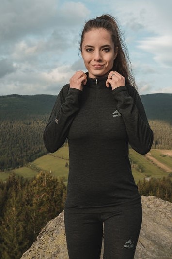Merino termoprádlo triko | Merow Zip L