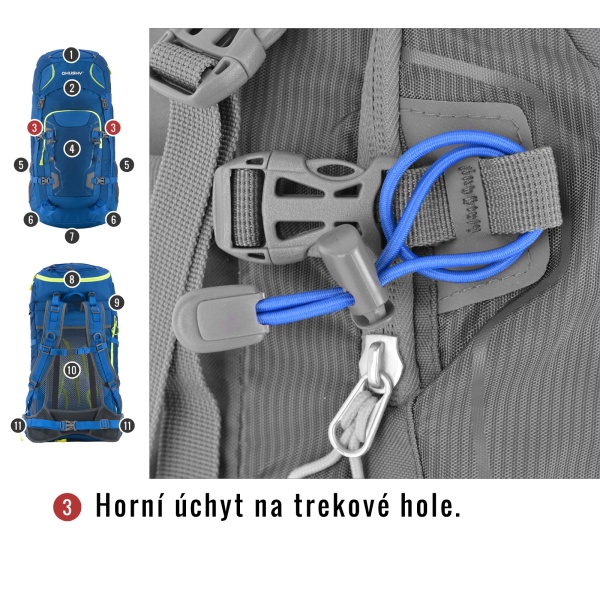 Batoh Expedice / Turistika | Sloper 45 l