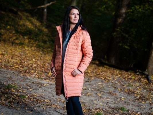Dámský péřový kabát | Daili L