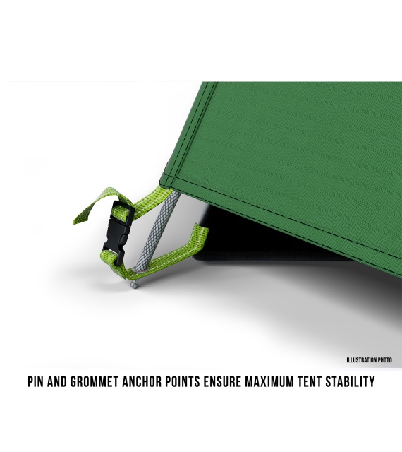 Backpacking tent for 2 people - Bizam 2 Plus - green | HUSKY EU