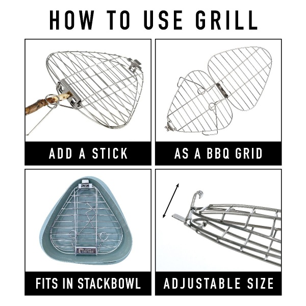 Doplňky | Grilovací rošt Gr.P. Fire´n Grill
