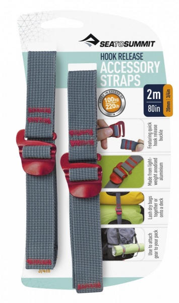 Doplňky | Popruh se sponou a háčkem 2m x 20mm
