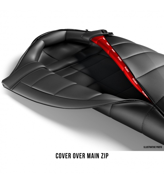 Down sleeping bag - Dexter short - blue/orange | HUSKY OUTDOOR