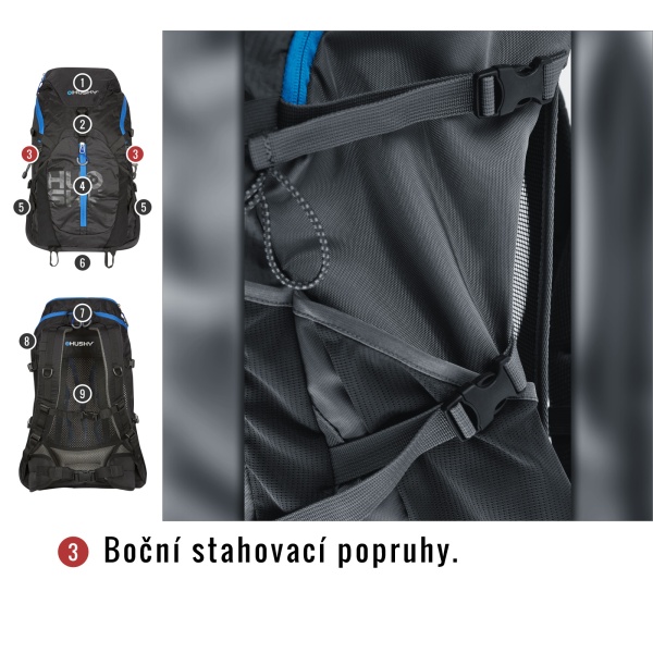 Batoh Turistika | Salmon 30l
