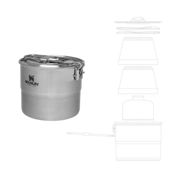 Lábas | Adventure kompakt fõzõszett két fõ részére – 1 liter