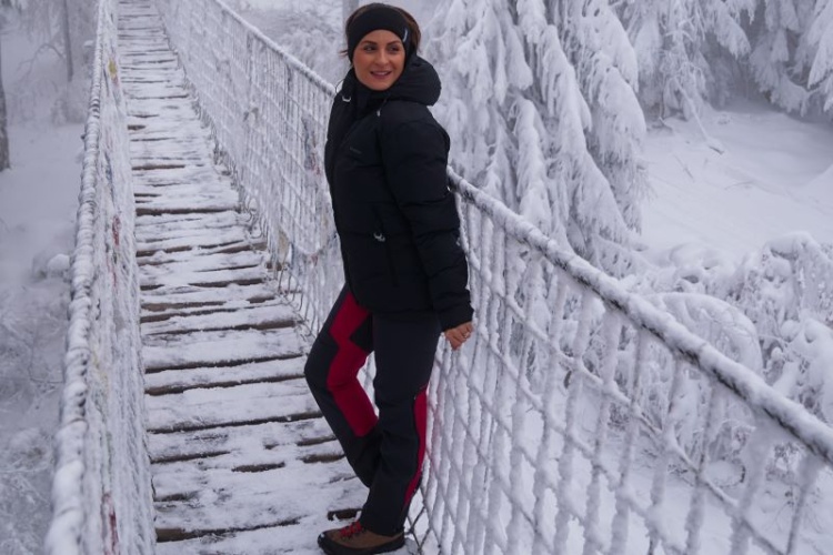 SANDRA TESTUJE: outdoorové kalhoty Krony L