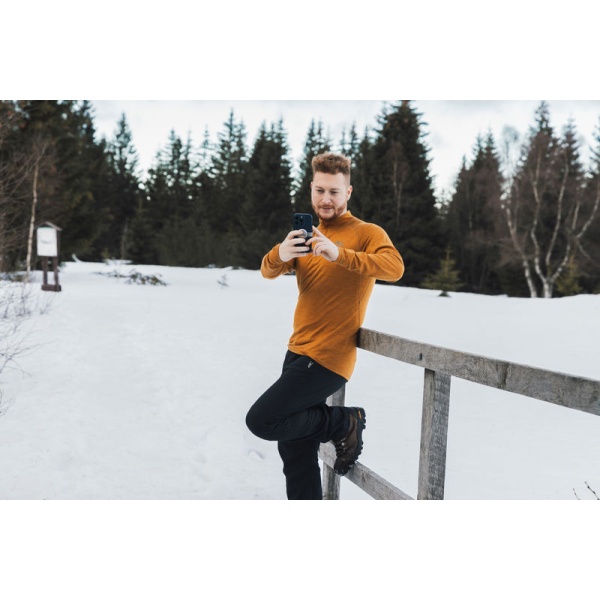 Merino termo póló aláöltözet | Merow zip M