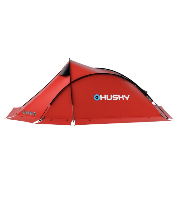 Expedition tent for 2 people - Flame 2 - red | HUSKY EU