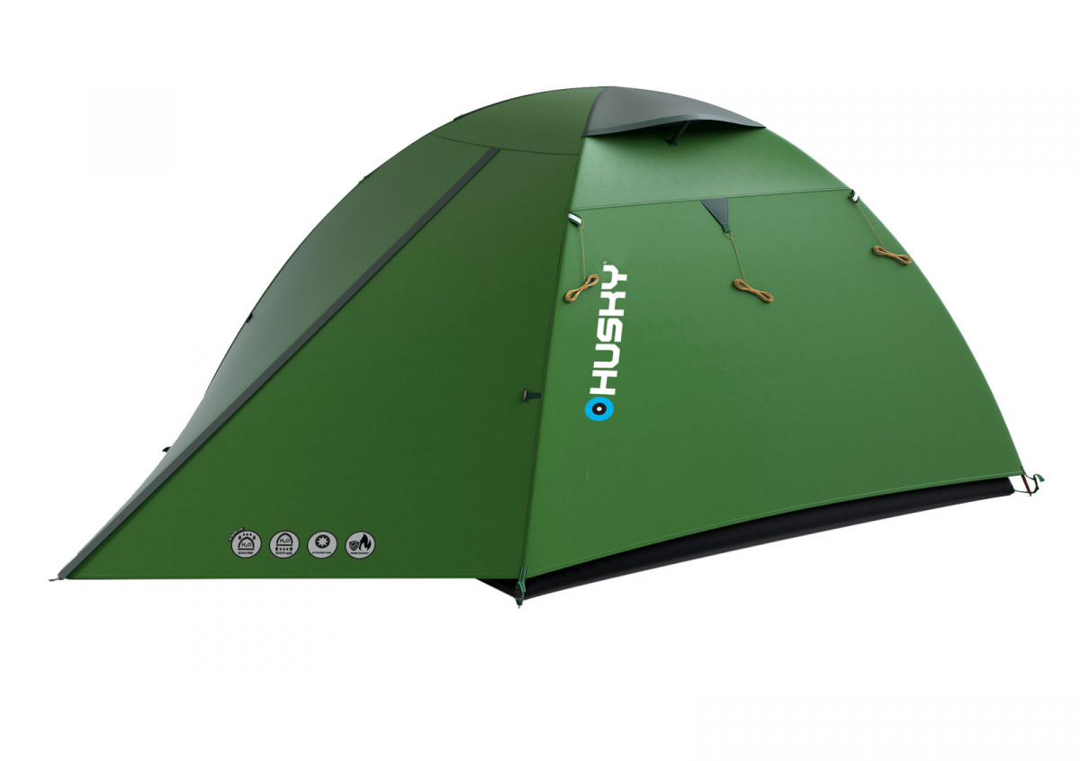 Lightweight backpacking tent for 3 people - Beast 3 – green