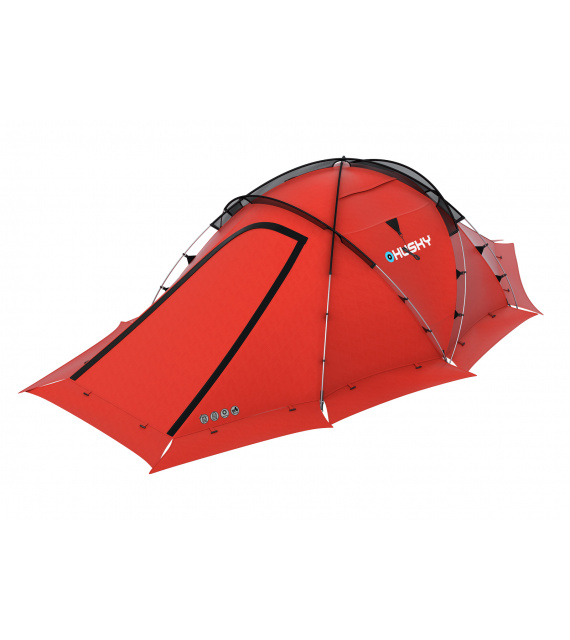 Expedition tent for 3 people - Fighter 3-4 – green | HUSKY OUTDOOR