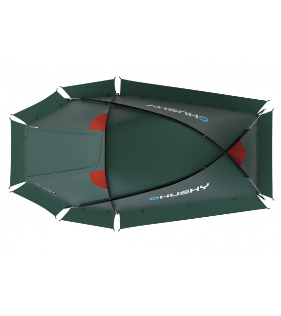 Husky Flame 2 green Expedition tent for 2 people