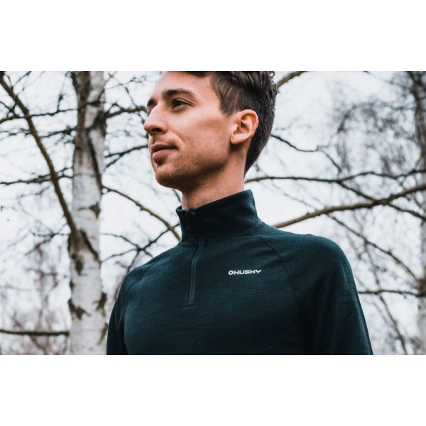 Merino-Sweatshirt für Männer | Aron Zip M