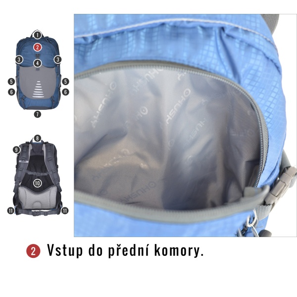 Batoh Turistika / Cyklo | Skid 26l
