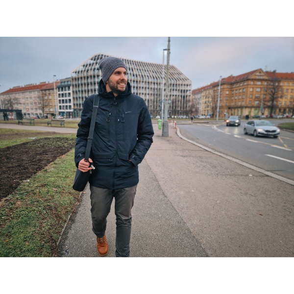 Férfi bélelt téli kabát | Nebet M