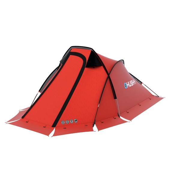 HUSKY レッドキャンプテント Expedition tent for 2 people - Flame 2 - green | HUSKY OUTDOOR