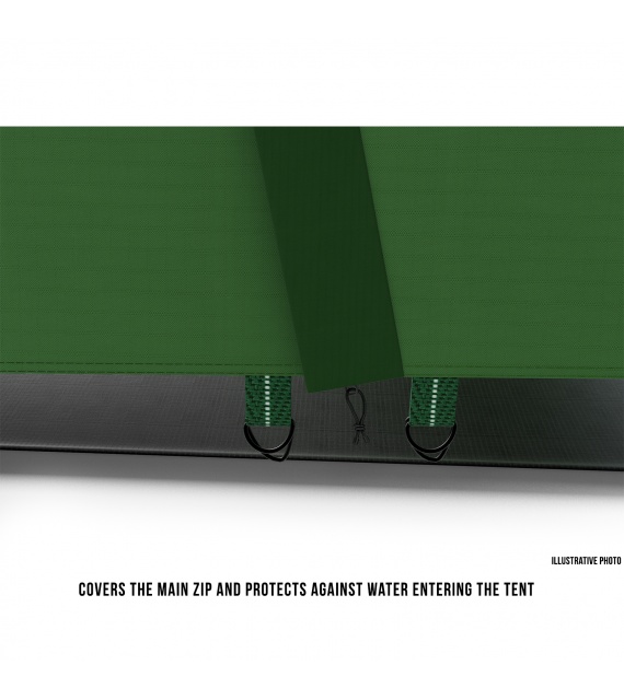 Family tent for 5 people - Bigless 5 - green | HUSKY OUTDOOR