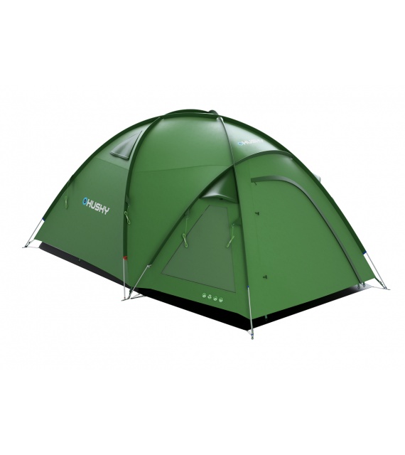 HUSKY Bigless グリーン キャンプテント　5人用 Family tent for 5 people - Bigless 5 - green | HUSKY OUTDOOR