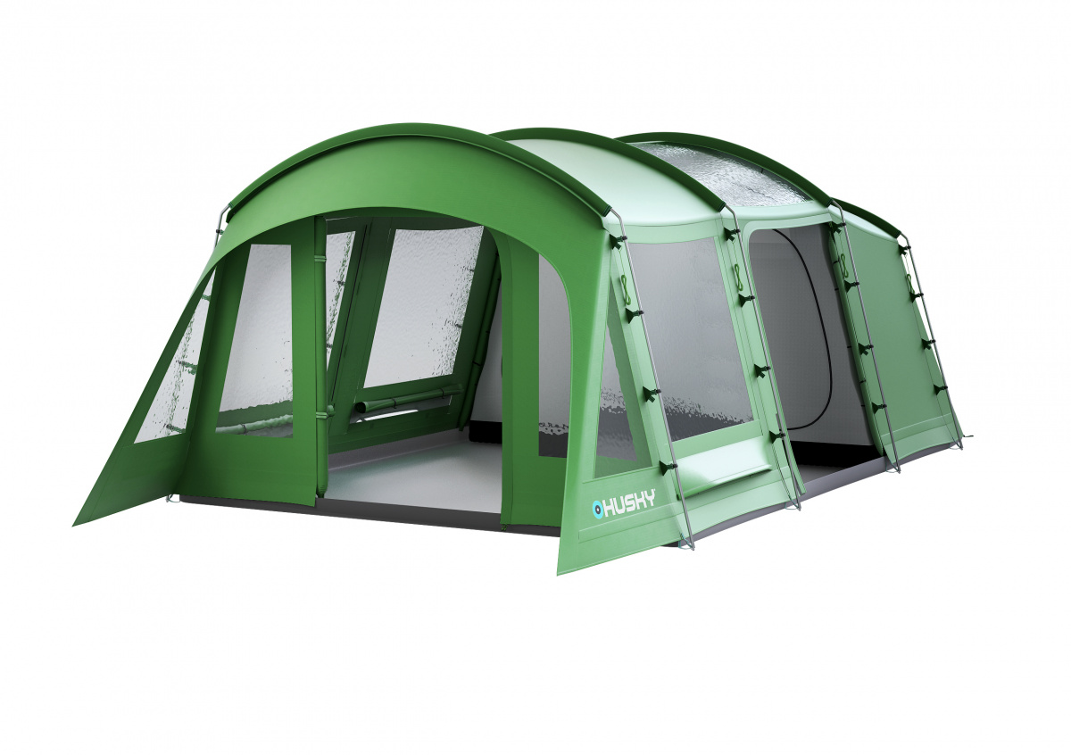 Previs site in verlegenheid gebracht Entertainment Family tent for 5 people - Caravan 17 Dural – green | HUSKY EU