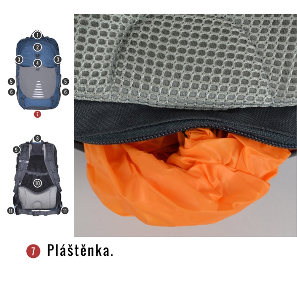 Batoh Turistika / Cyklo | Skid 26l