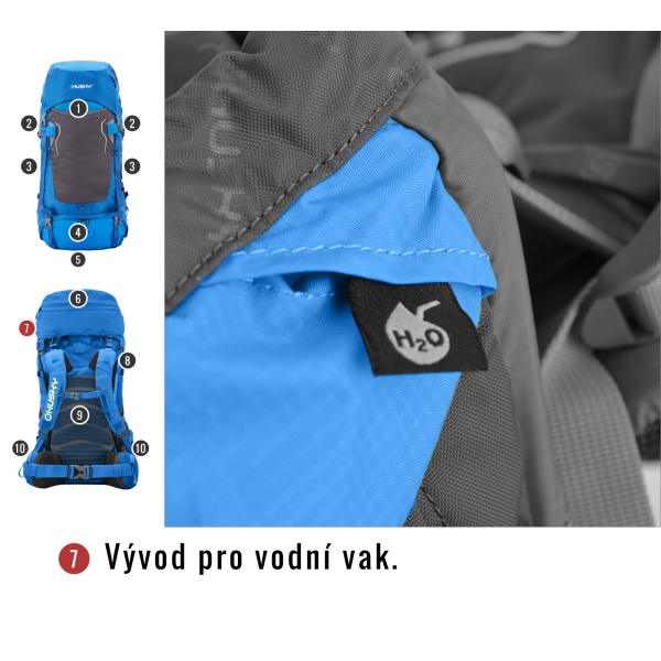Batoh Ultralight | Rony 50l