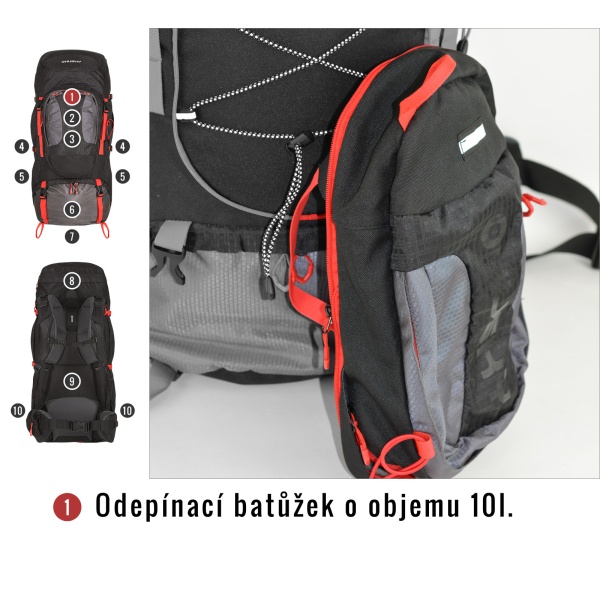 Batoh Expedice | Samont 60+10 l