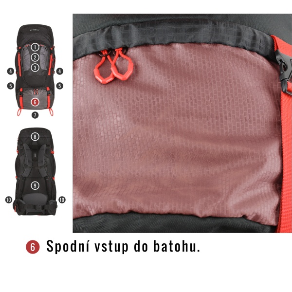 Batoh Expedice | Samont 60+10 l