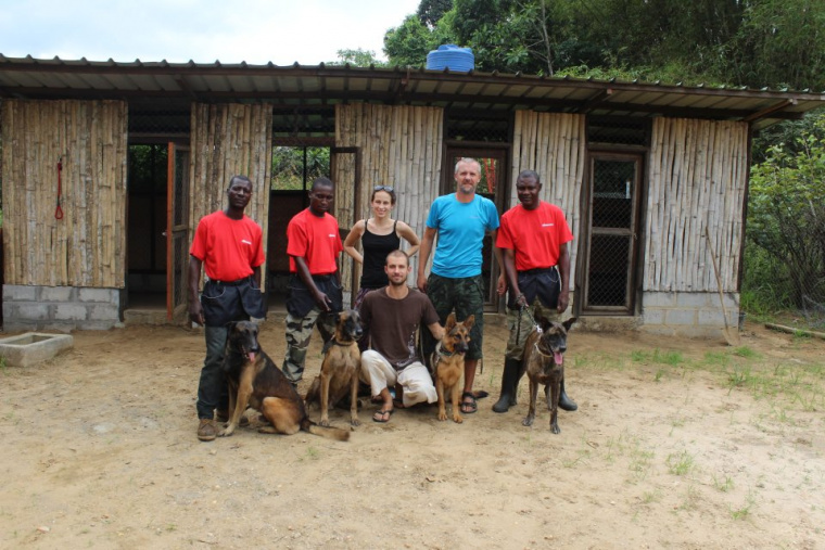 Husky pomáhá: projekt Kongo