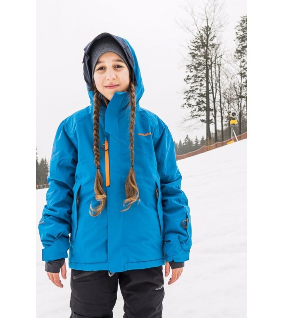 Kids ski jacket Gonzal Kids turquoise HUSKY EU