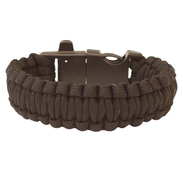 Křesadlo, píšťalka|HIGHLANDER Paracord Náramek