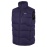 Men’s zip-up down gilet | Deep M