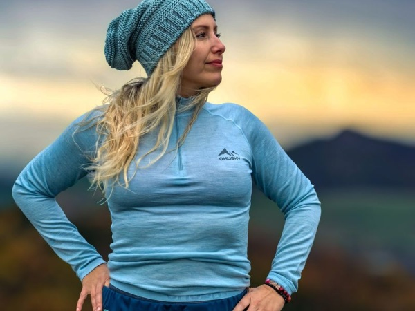 Merino termoprádlo triko | Merow Zip L