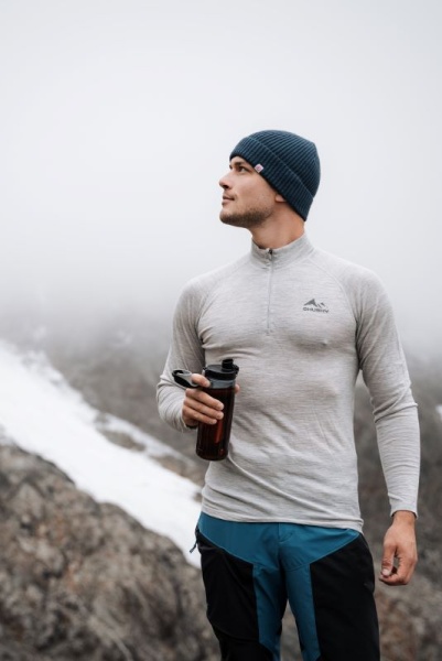 Merino termoprádlo triko | Merow zip M