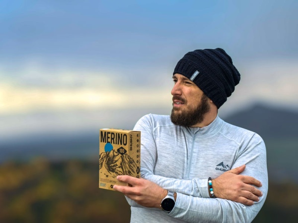 Merino termoprádlo triko | Merow zip M