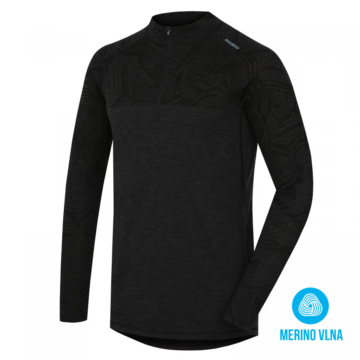 Men's 100% Pure Merino Wool V-Neck Long Sleeve Top T Shirt Thermal Underwear  New