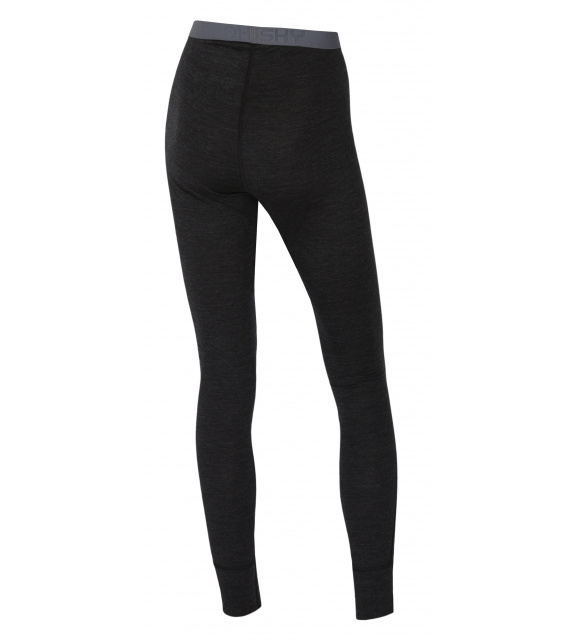 Merino thermal underwear - Women's pants – dark brick