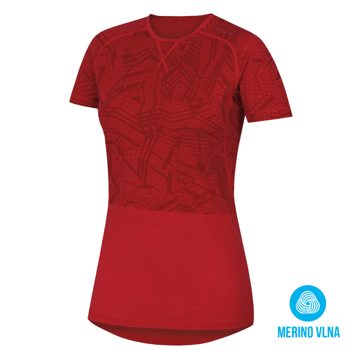 Kurzärmeliges Merino T-Shirt für Damen