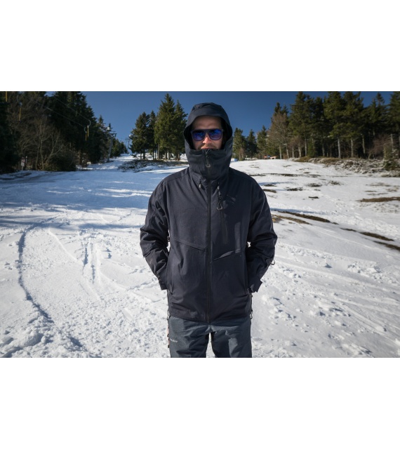 Men's ski jacket - Mistral M - black, M | HUSKY EU