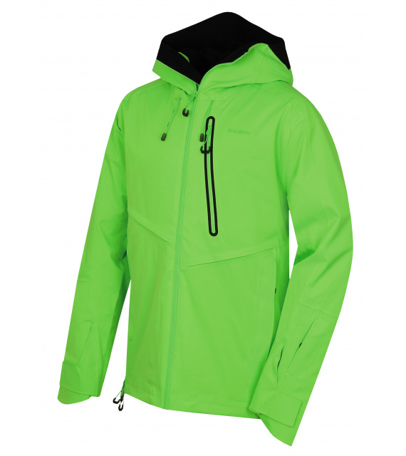 Lime green ski hot sale jacket mens