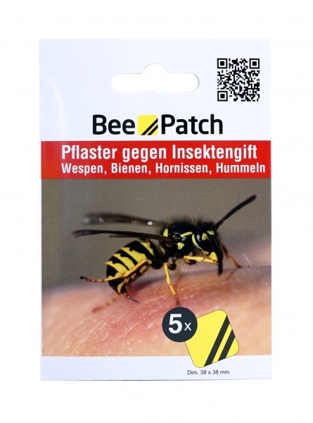 Náplast k ošetření včelího/vosího bodnutí 5 ks