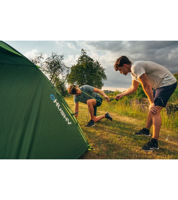 Backpacking tent for 2 people - Bizam 2 Plus - green | HUSKY OUTDOOR