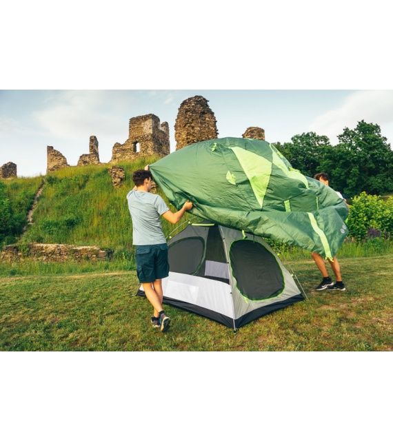 Backpacking tent for 2 people - Bizam 2 Plus - green | HUSKY OUTDOOR