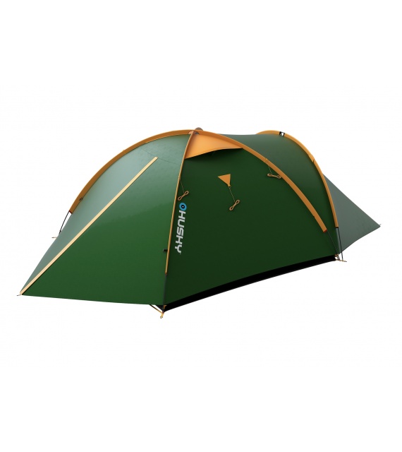 Camping tent for 4 people - Bizon 4 Classic - green | HUSKY OUTDOOR