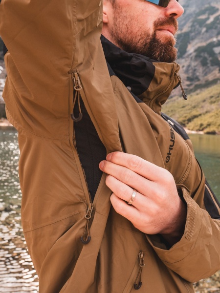 Pánská hardshell bunda | Nickin M