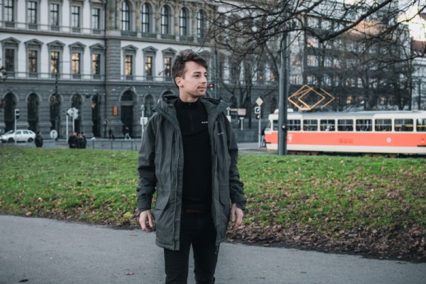Pánská merino mikina | Aron Zip M