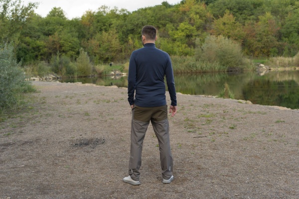 Pánská merino mikina | Aron Zip M