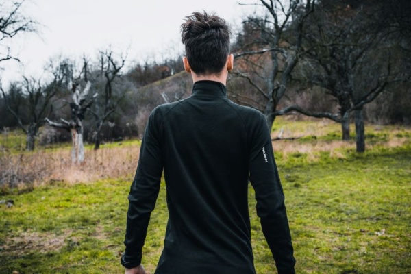 Pánská merino mikina | Aron Zip M