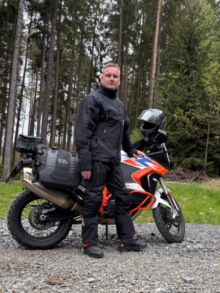 Pánská motorkářská bunda
