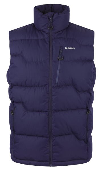 Pánská péřová vesta na zip | Deep M