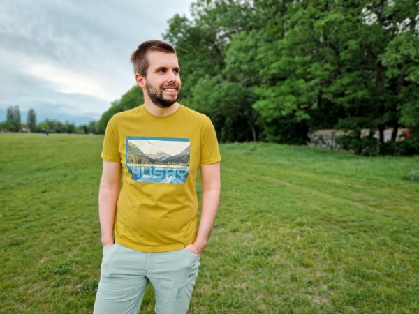 Pánské bavlněné triko | Tee Lake M